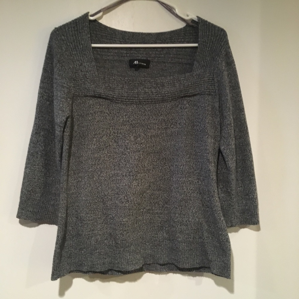 Gray sweater
